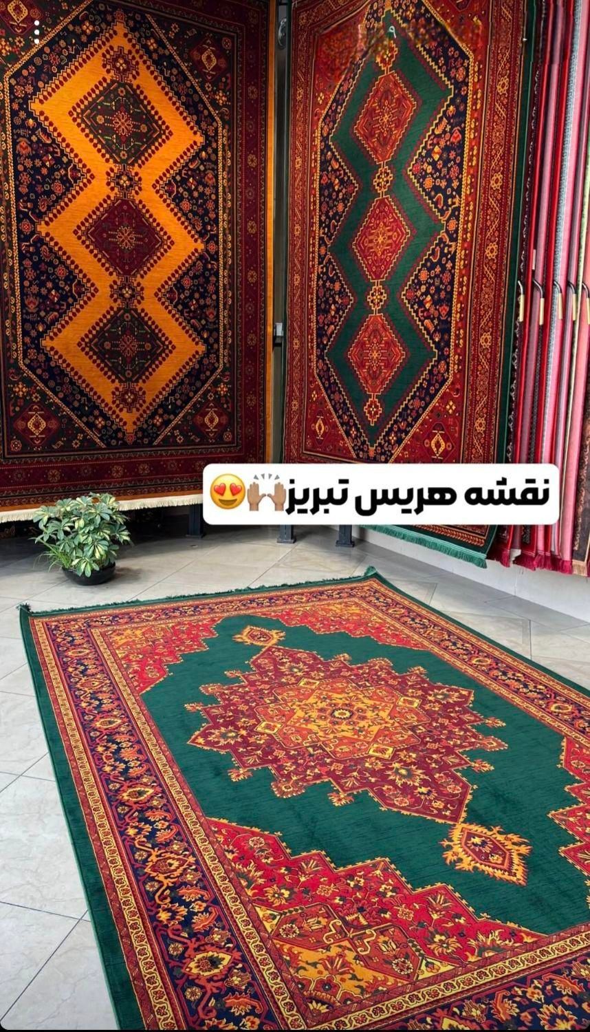 فرش با طرح اصیل تبریز ۷۰۰شانه  ۱۲و۹و۶ متری قالیچه|فرش|قم, باجک دو|دیوار