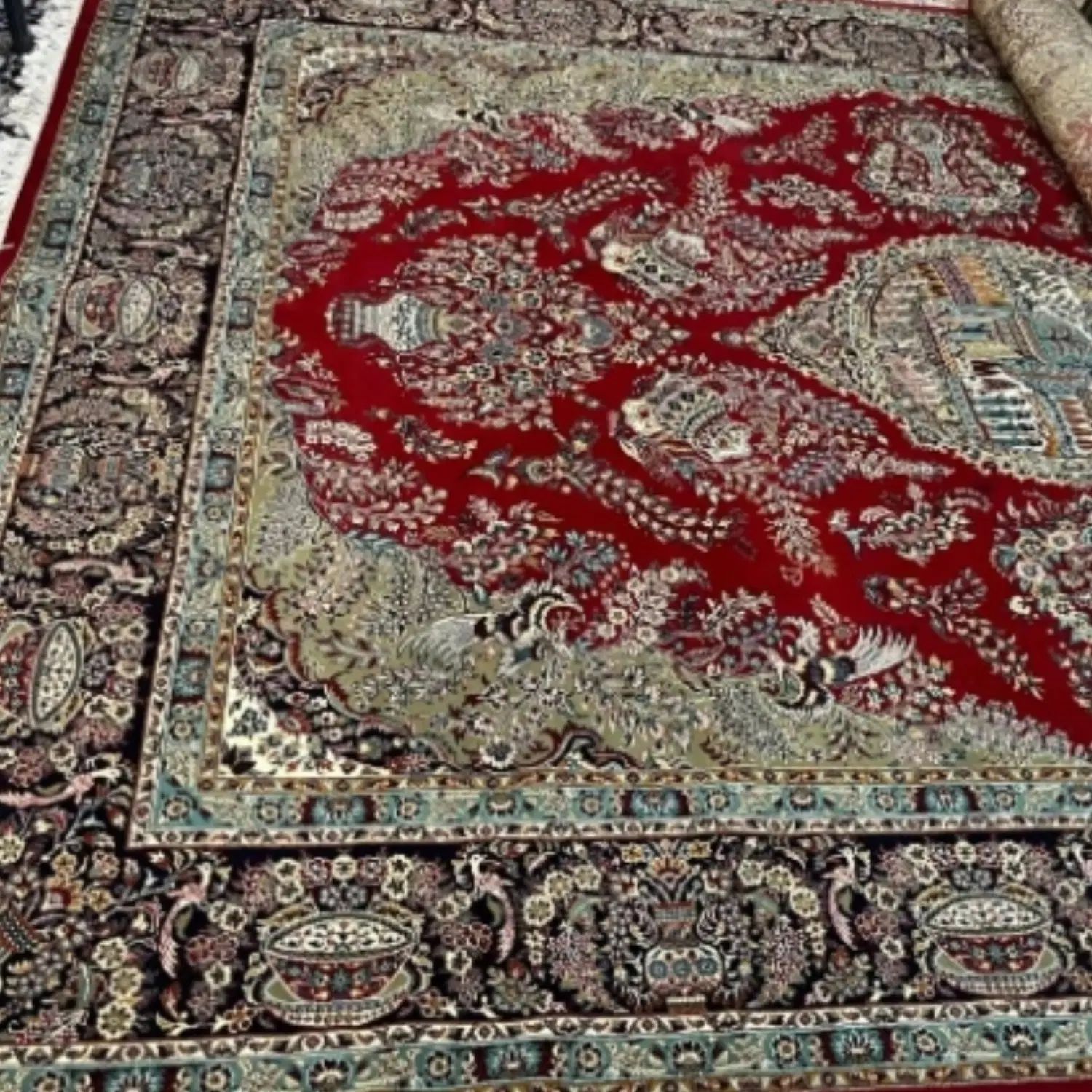 ۳ تخته فرش ۵۰۰ شانه ۱۲ متری در حد نو|فرش|تهران, زرگنده|دیوار