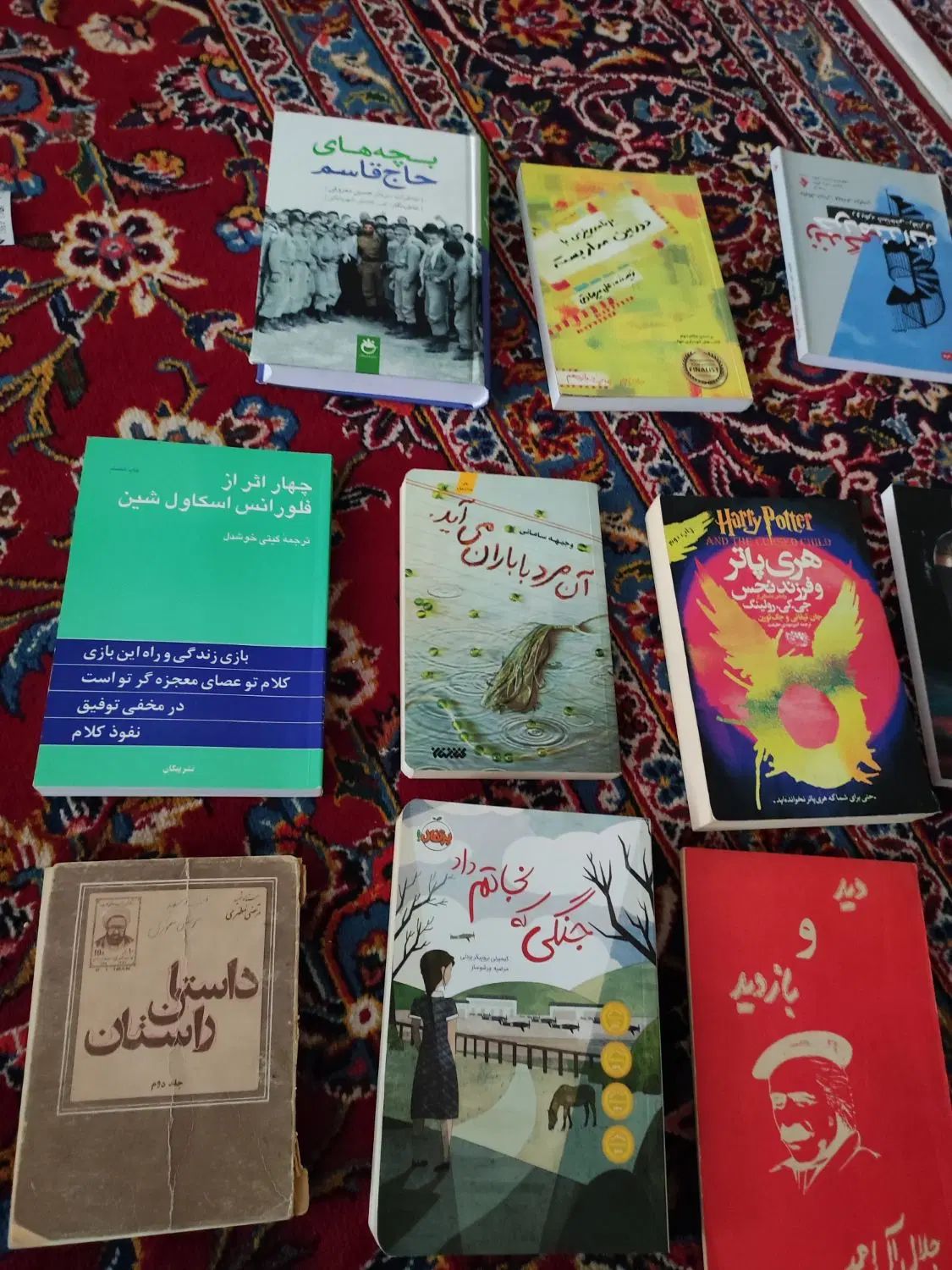تعدادی کتاب رمان و داستان و درسی|کتاب و مجله تاریخی|تهران, شهرک غرب|دیوار