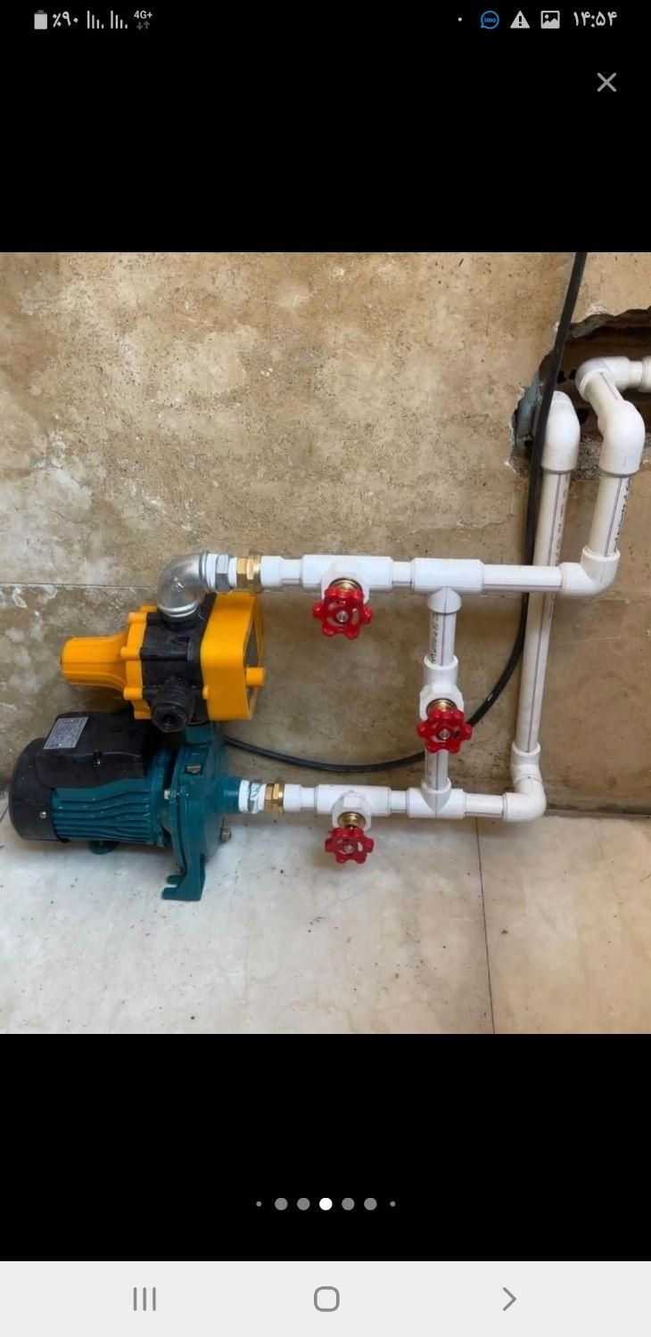 لوله کشی سردوگرم نصب مخزن وپمپ|خدمات پیشه و مهارت|باقرشهر, |دیوار