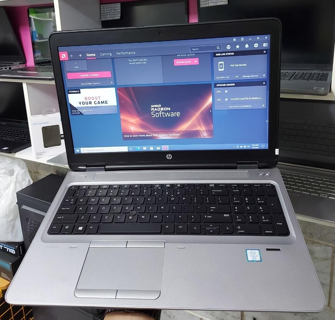 لپتاپ اچ پی رم۱۶ گرافیک مجزا گیمینگ SSD256 HP تمیز|رایانه همراه|کرج, حصارک بالا|دیوار