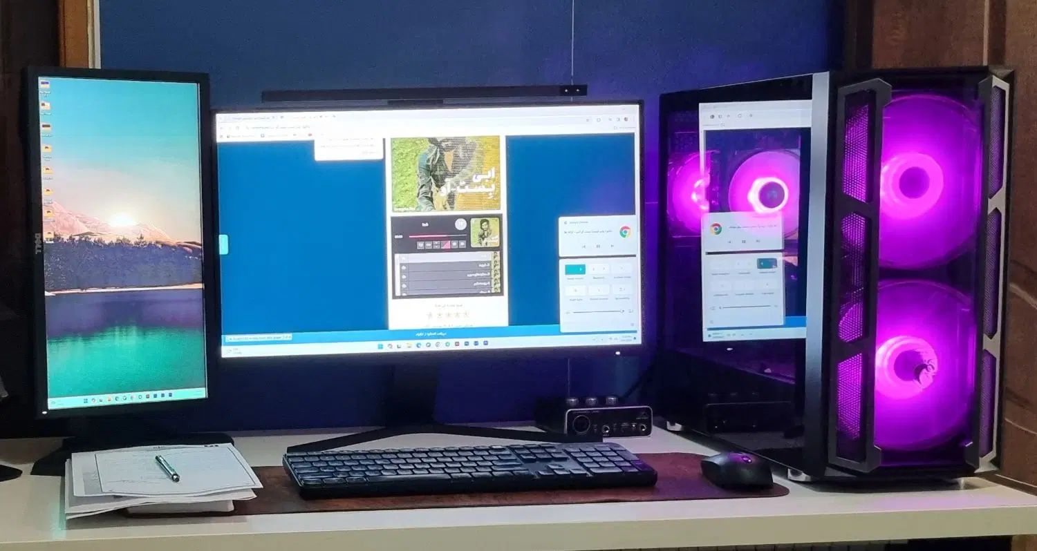 کامپیوتر i5 نسل ۱۲ رم ۳۲ هارد ssd512|رایانه رومیزی|رشت, گلسار|دیوار