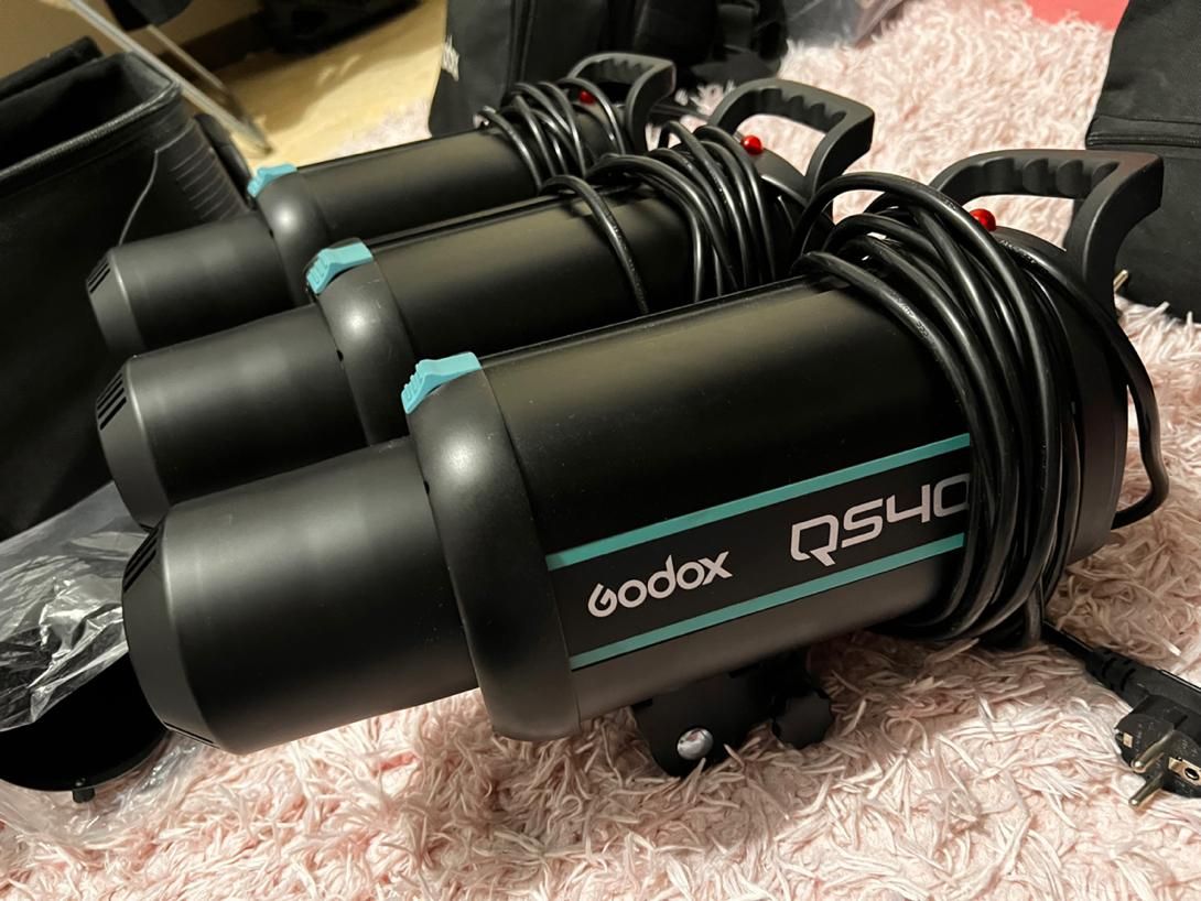 کیت فلاش عکاسی گودوکس ۴۰۰ ژول Godox QS400|دوربین عکاسی و فیلم‌برداری|تهران, شهرک پرواز|دیوار