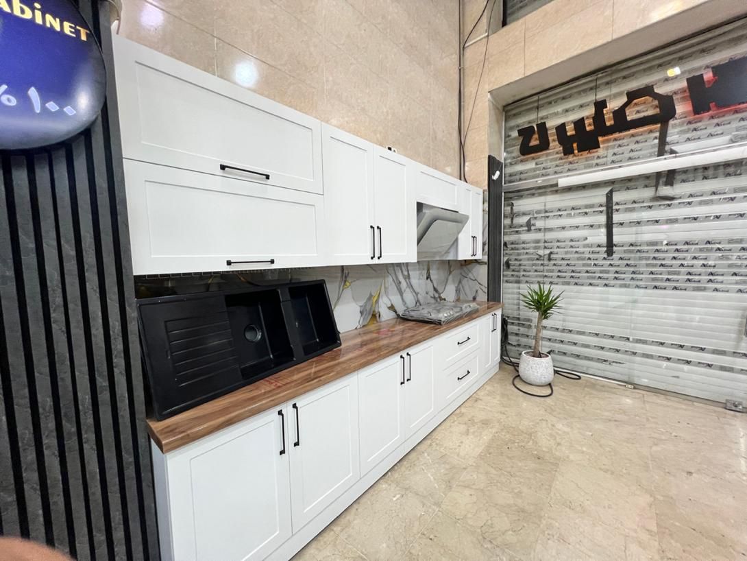 کابینت نئوکلاسیک وکیوم سفید سوپرمات ۴ متری|مصالح و تجهیزات ساختمان|شهریار, شهریار|دیوار