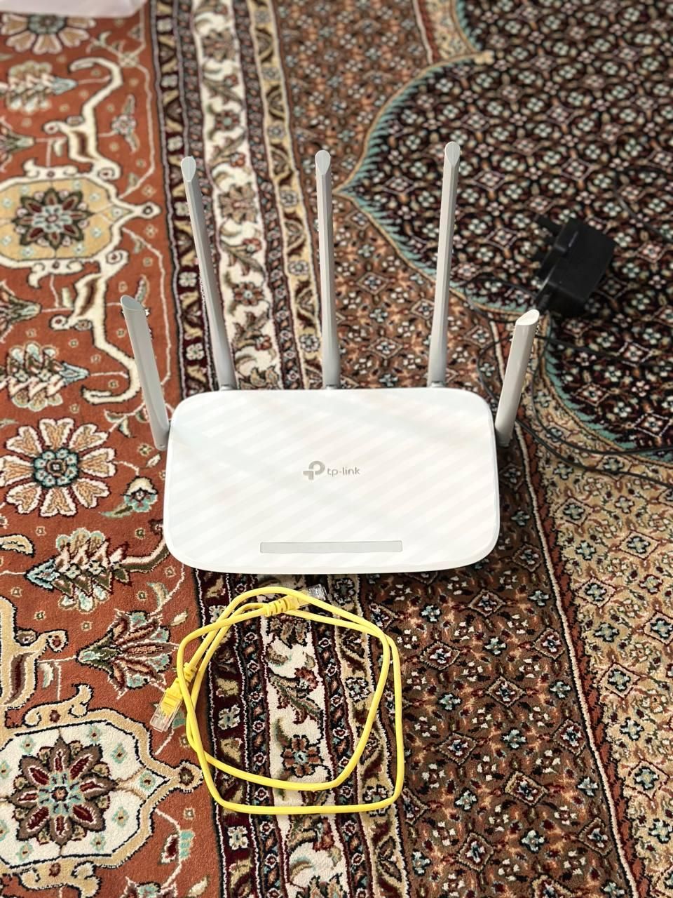 روتر بی سیم دو باند تب پی لینک مدل Archer c60 v3|مودم و تجهیزات شبکه|کرمان, |دیوار