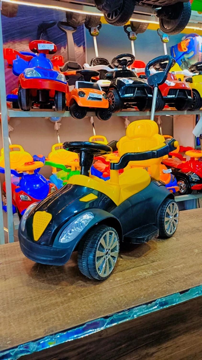 سه چرخه ماشینی ماشین حمل کودک آلفا|اسباب و اثاث بچه|مشهد, توس (بلوار توس)|دیوار