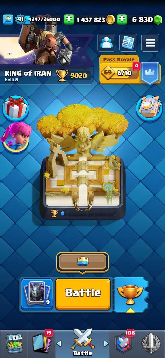 اکانت Clash Royale|کنسول، بازی ویدئویی و آنلاین|تهران, زنجان جنوبی|دیوار