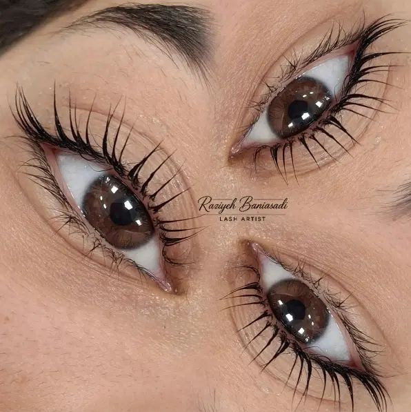 آموزش و خدمات اکستنشن مژه و لیفت ولمینت مژه وابرو|خدمات آرایشگری و زیبایی|کرمان, |دیوار