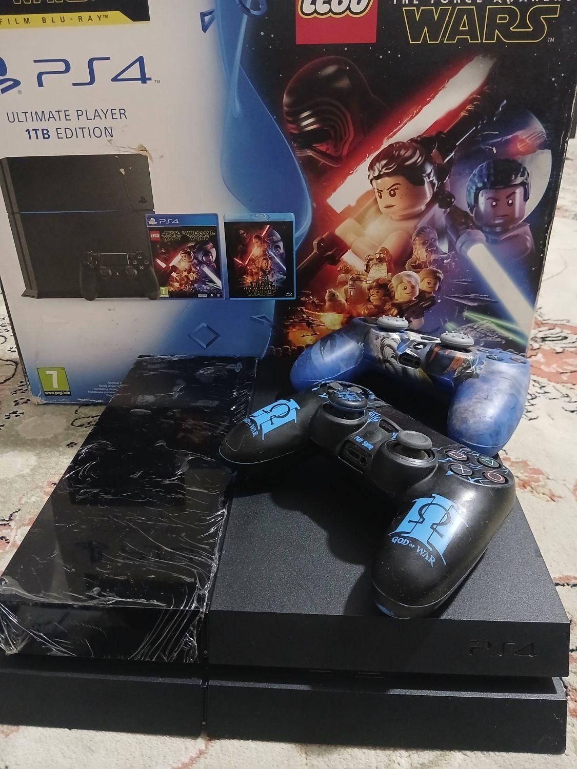 پلی استیشن 4 فت/پی اس فور فت/ps4 fat دو دسته|کنسول، بازی ویدئویی و آنلاین|اصفهان, خلیل آباد|دیوار