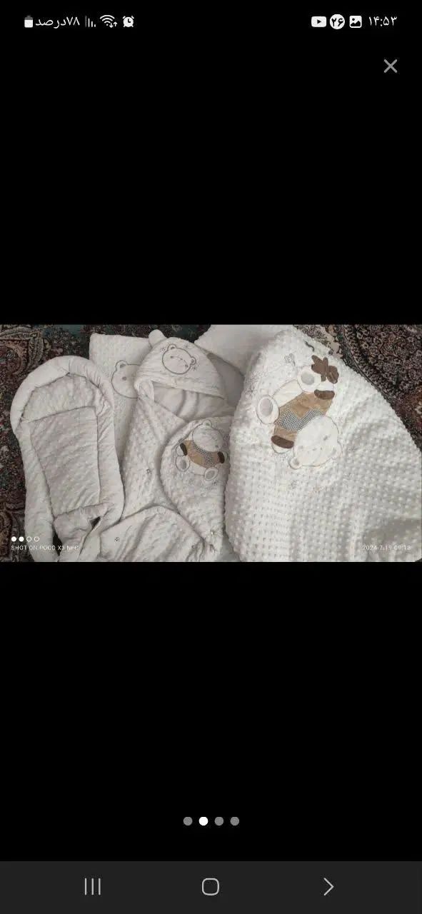 سرویس خواب پنج تیکه نوزادی مناسب سیسمونی و هدیه|اسباب و اثاث بچه|مشهد, وکیل‌آباد|دیوار