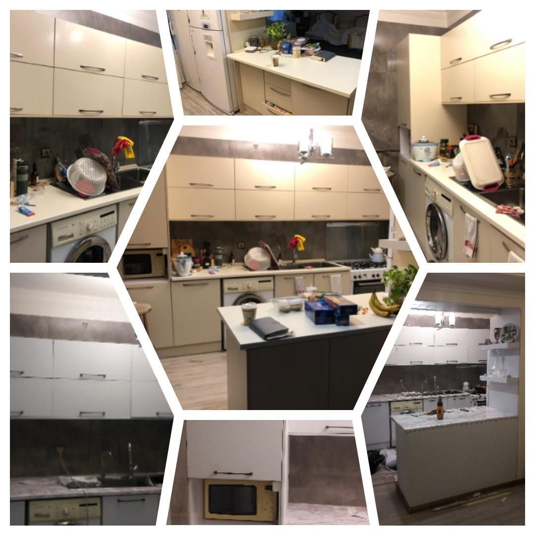 برچسب کابینت نصب وفروش برچسب کابینت،دیوارپوش و...|خدمات پیشه و مهارت|تهران, صادقیه|دیوار