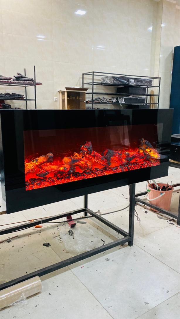 شومینه برقی سه بعدی مدل۱۴۲۲|بخاری، هیتر، شومینه|قزوین, |دیوار