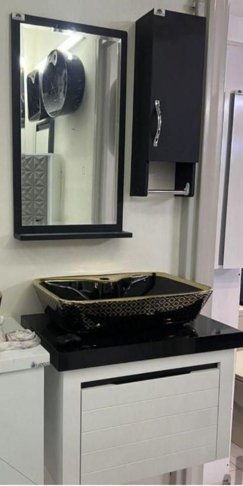 روشویی کابینتی مدل اسپارک با ایینه بک لایت|لوازم سرویس بهداشتی|پاکدشت, پاکدشت (مامازند)|دیوار