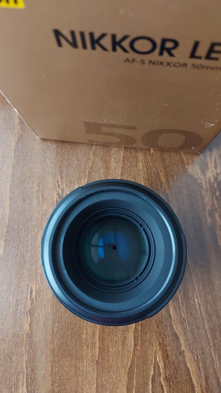 لنز ۵۰ نیکون f1.4|دوربین عکاسی و فیلمبرداری|اصفهان, روشندشت|دیوار