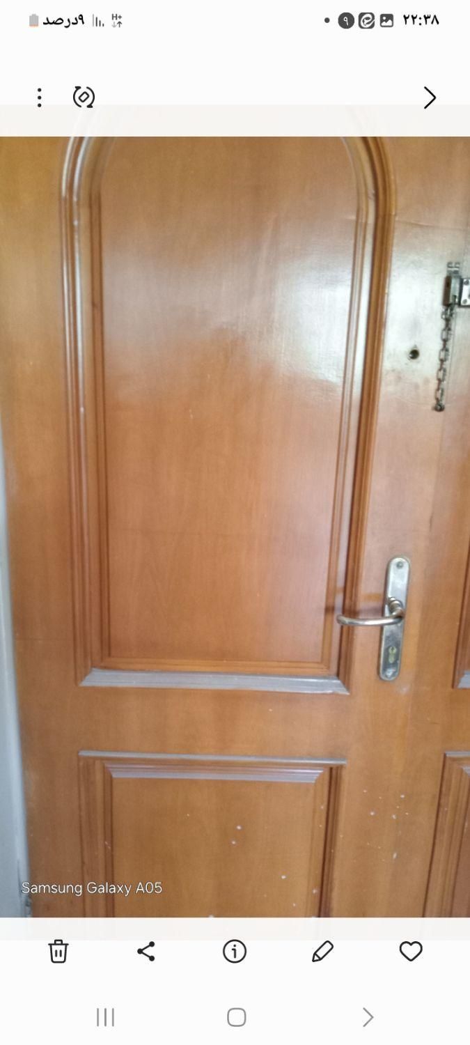 درب ورودی آپارتمان وروشویی کابین دار|مصالح و تجهیزات ساختمان|ابریشم, |دیوار