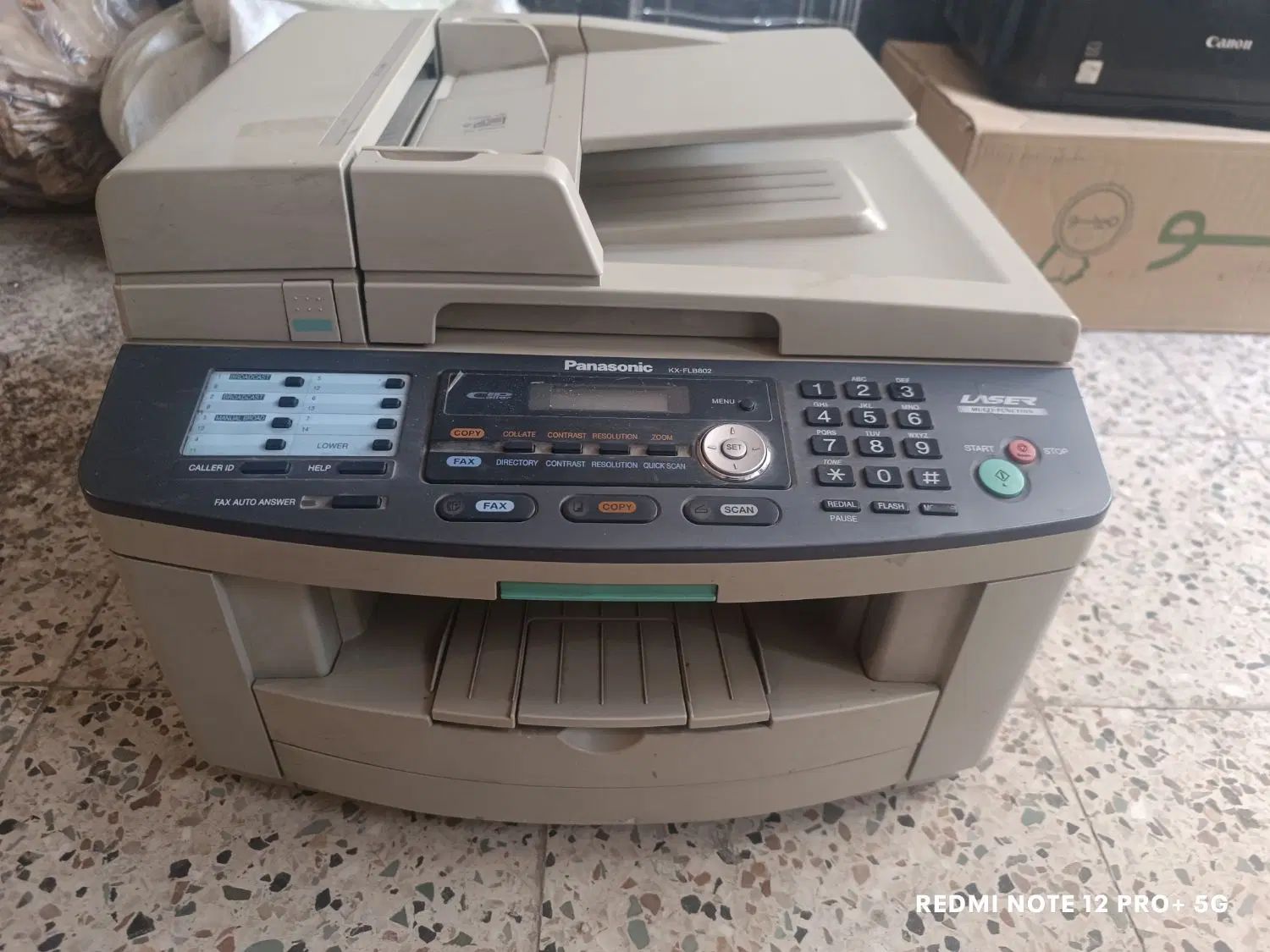 پرینتر چندکاره پاناسونیکkx وپرینتررنگی canonip4700|پرینتر، اسکنر، کپی، فکس|مشهد, سید رضی|دیوار