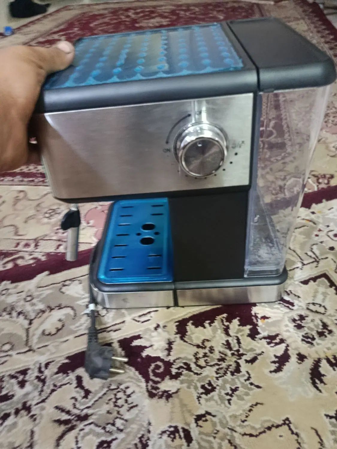 اسپرسو ساز سیلور لمسی|سماور، چای‌ساز، قهوه‌ساز|مشهد, حجاب (شهرک غرب)|دیوار