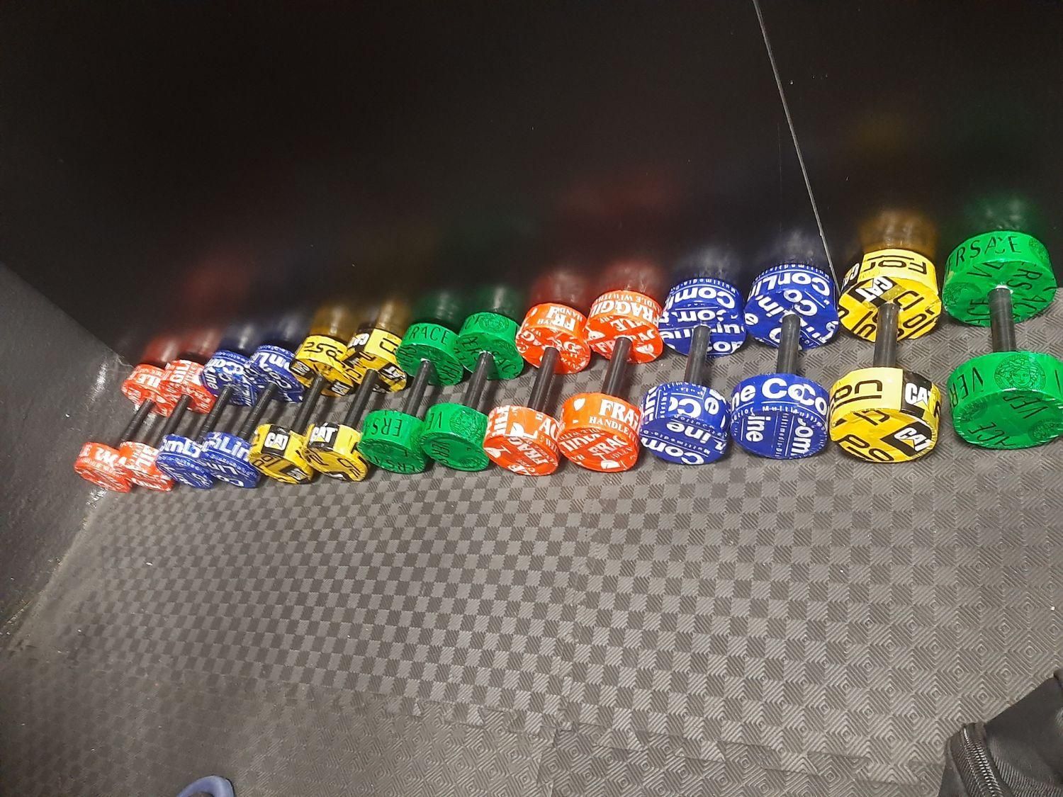 فروش دمبل بتنی و صفحه های بتنی|تجهیزات ورزشی|رشت, آزادگان|دیوار