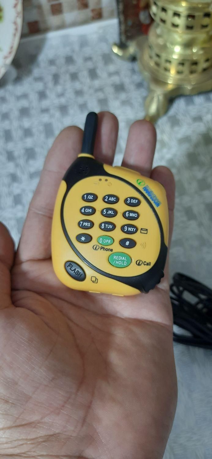 تلفن بیسیم اینترنتی و دستگاه چت صوتی|تلفن رومیزی|مشکیندشت, |دیوار