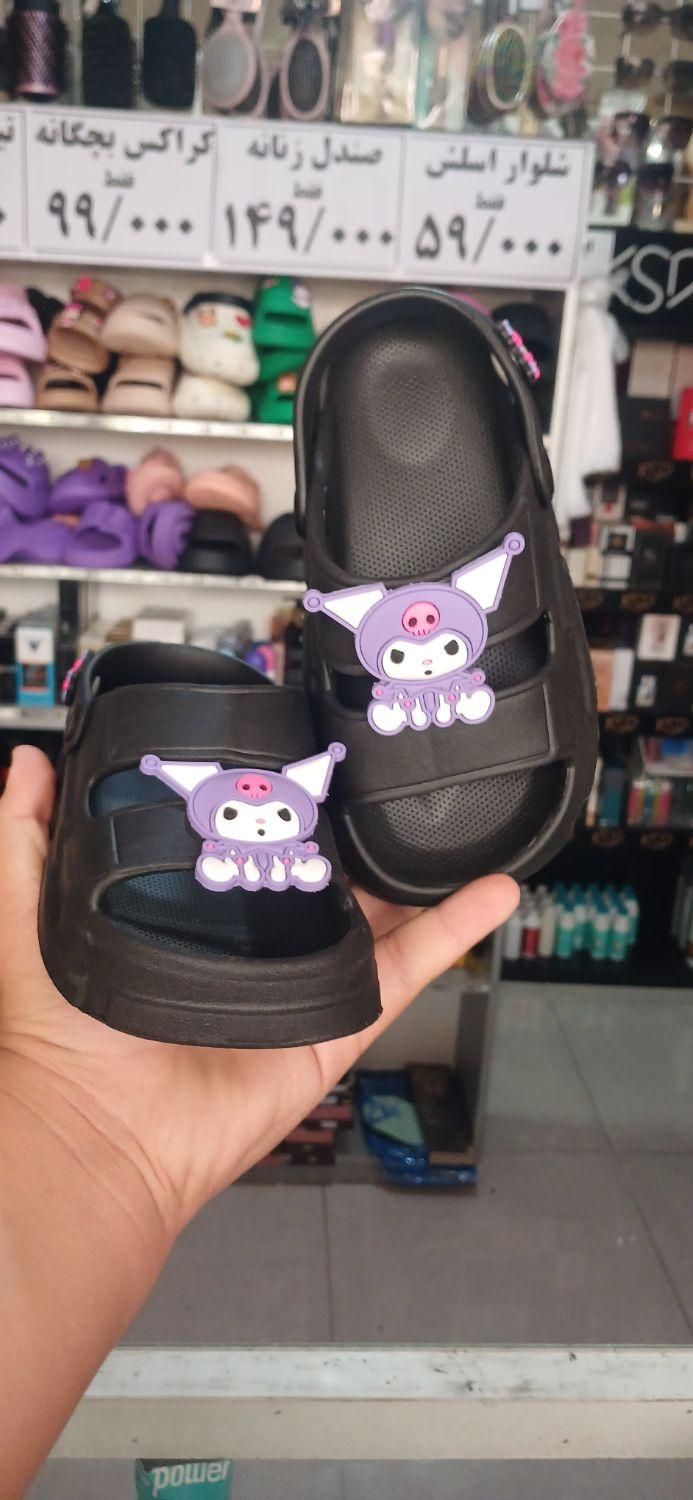 صندل طرح کرومی دخترانه|کیف، کفش، کمربند|کاشان, فاز ۲ ناجی آباد|دیوار