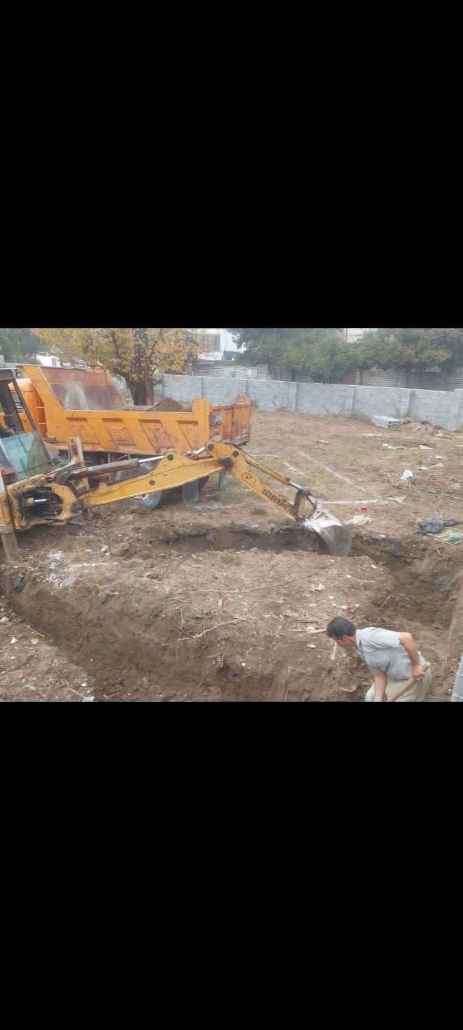 بیل بکهو و پخش شن و ماسه نخاله|خدمات حمل و نقل|رامسر, |دیوار