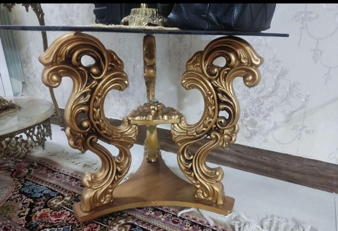 دوعدد میز عسلی و ی عدد جلو مبلی|مبلمان خانگی و میز عسلی|تهران, علی‌آباد|دیوار