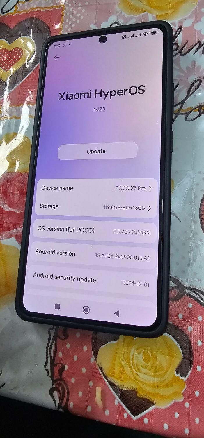 Poco X7 Pro 512|موبایل|رشت, معلم|دیوار
