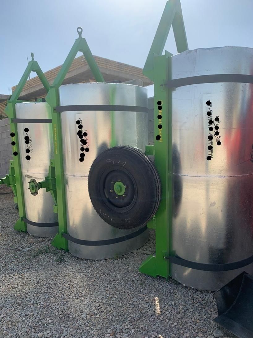 تانکر چرخدار|ماشین‌آلات صنعتی|بیضا, |دیوار