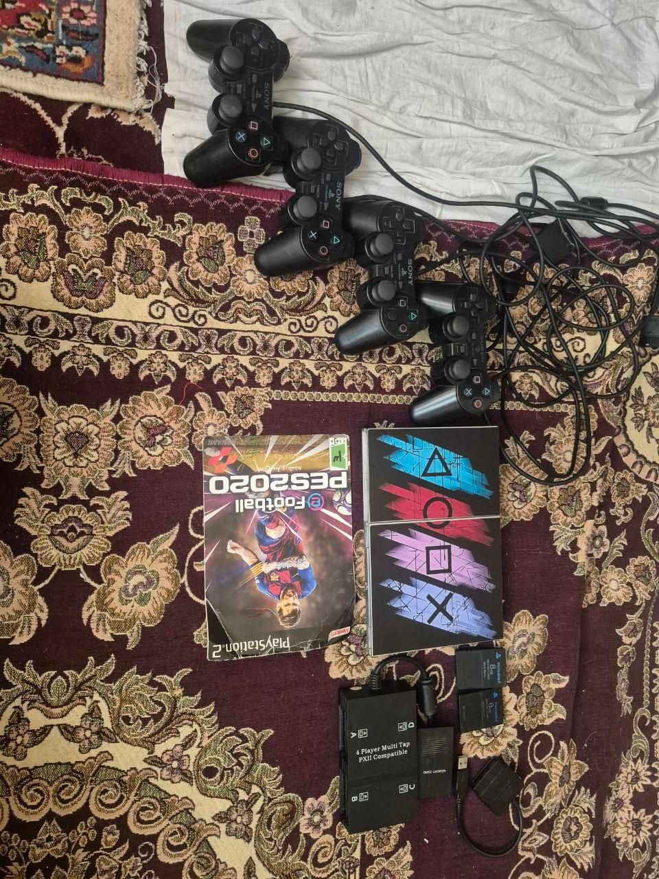 ps2 پلی استیشن ۲ چهار دسته|کنسول، بازی ویدئویی و آنلاین|تهران, کوثر|دیوار