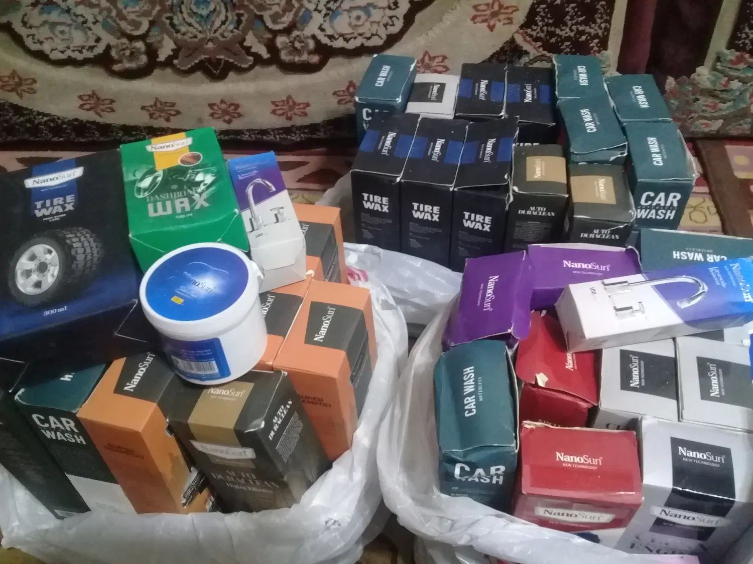 مقداری محصولات شوینده نانوسان زیرقیمت|قطعات یدکی و لوازم جانبی|تهران, شهرک فردوس (حسینی)|دیوار