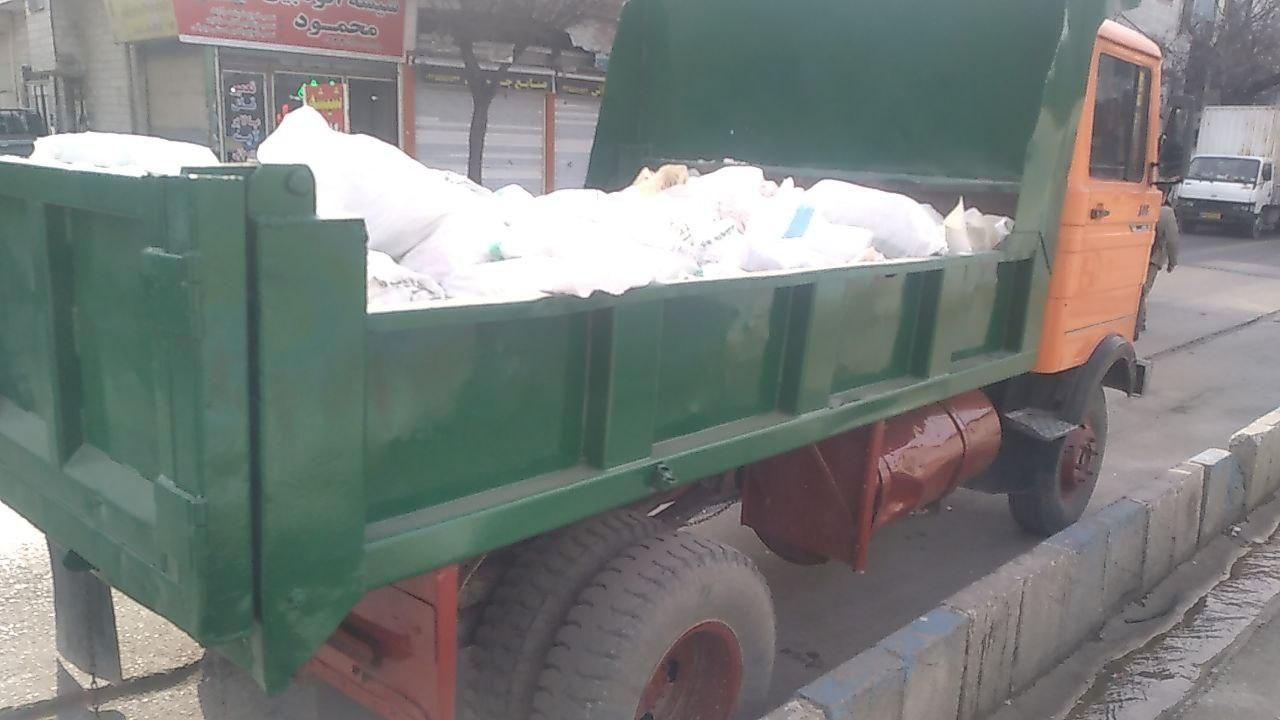 حمل نخاله خاورمصالح ساختمانی مینی بیل بابکت|خدمات حمل و نقل|کرج, حصارک بالا|دیوار