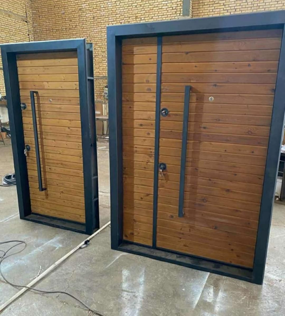 درب ضدسرقت ترمو فنلاندی ضد سرقت لابی|مصالح و تجهیزات ساختمان|بابل, |دیوار