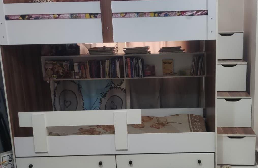 تختخواب کودک در حد نو|تخت و صندلی بچه|جوین, |دیوار