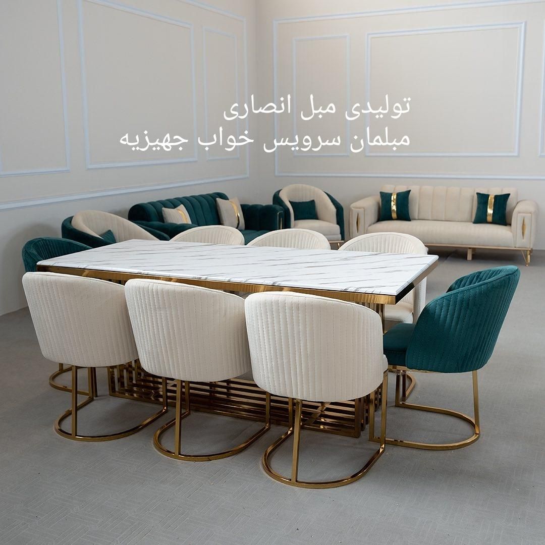 مبلمان بزرگ انصاری تولید مبل و تخت و جهیزیه|مبلمان خانگی و میز عسلی|چیتاب, |دیوار