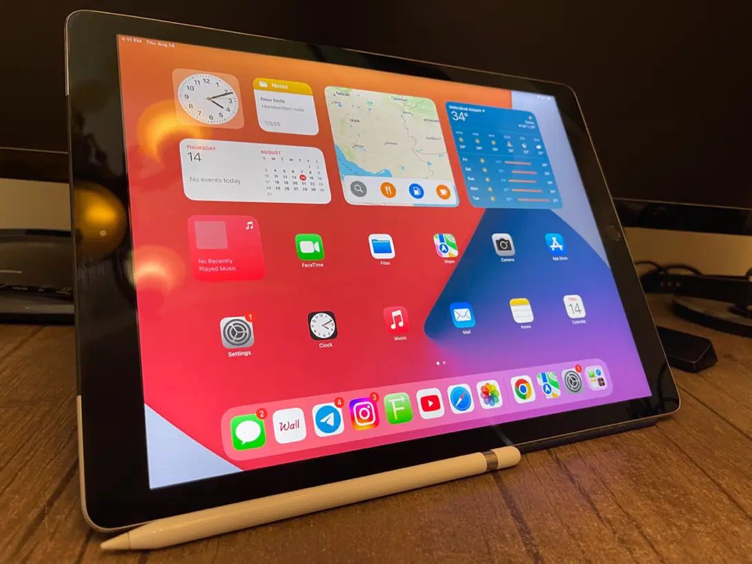 ipad pro 12.9 cellular 128gb apple pencil|تبلت|تهران, نازی‌آباد|دیوار
