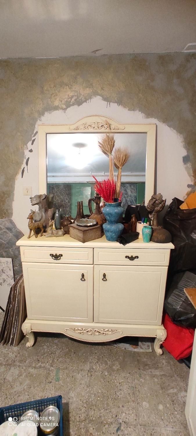 کنسول و اینه و میز ۶ نفره فروش فوری|میز و صندلی غذاخوری|تهران, شیوا|دیوار