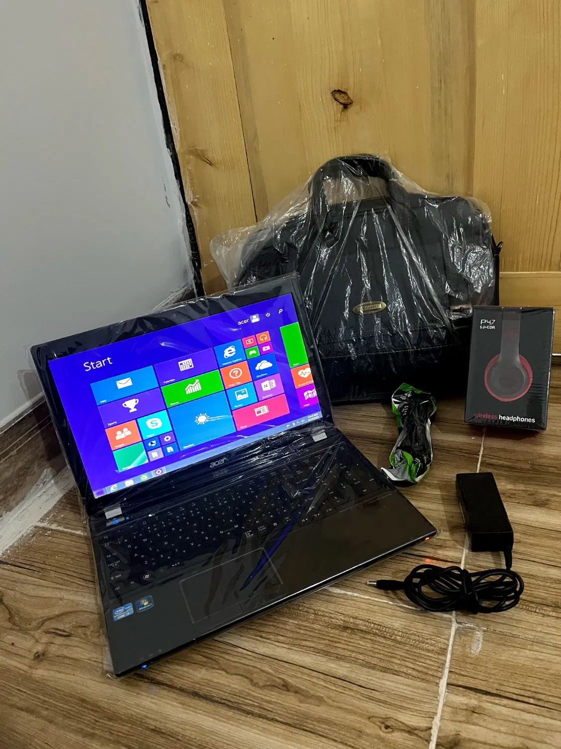 لبتاپ acer بزرگ نو داخل پلاستیک گرافیکدار،کیف|رایانه همراه|سیرجان, |دیوار