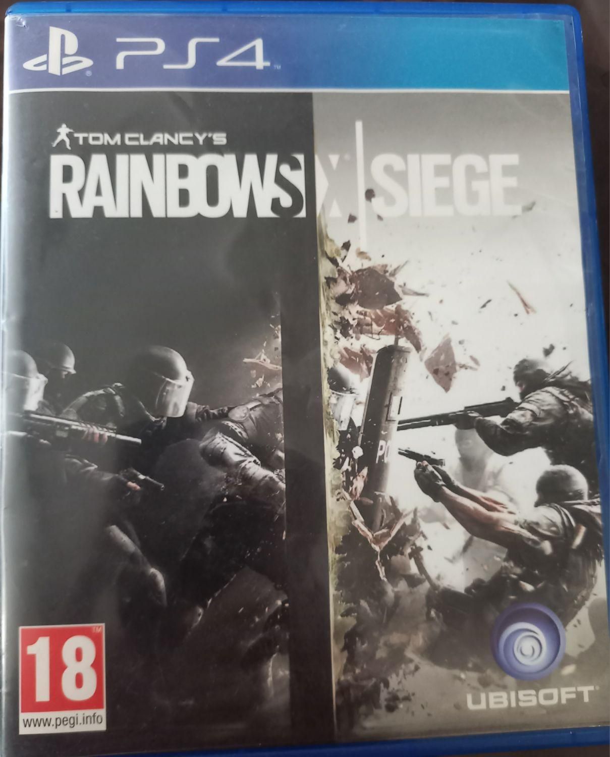 سی دی ps4 rainbowsix siege|کنسول، بازی ویدئویی و آنلاین|همدان, |دیوار
