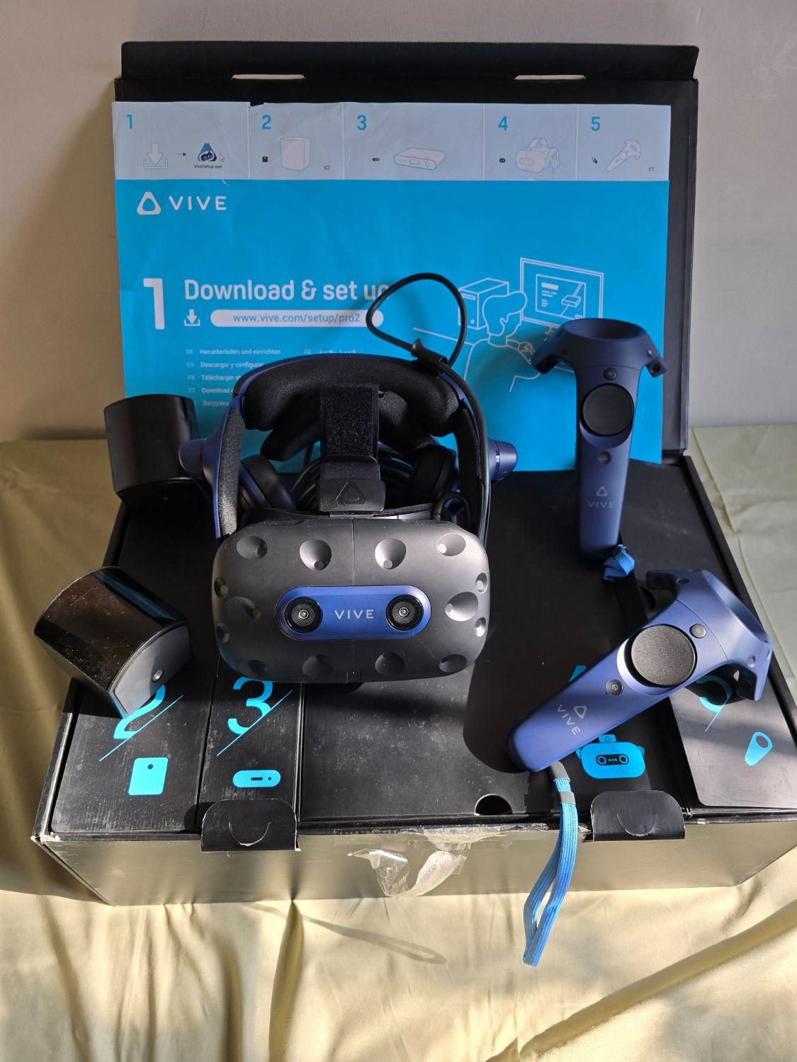 vr vive pro 2 وی ار|کنسول، بازی ویدئویی و آنلاین|تهران, ظفر|دیوار