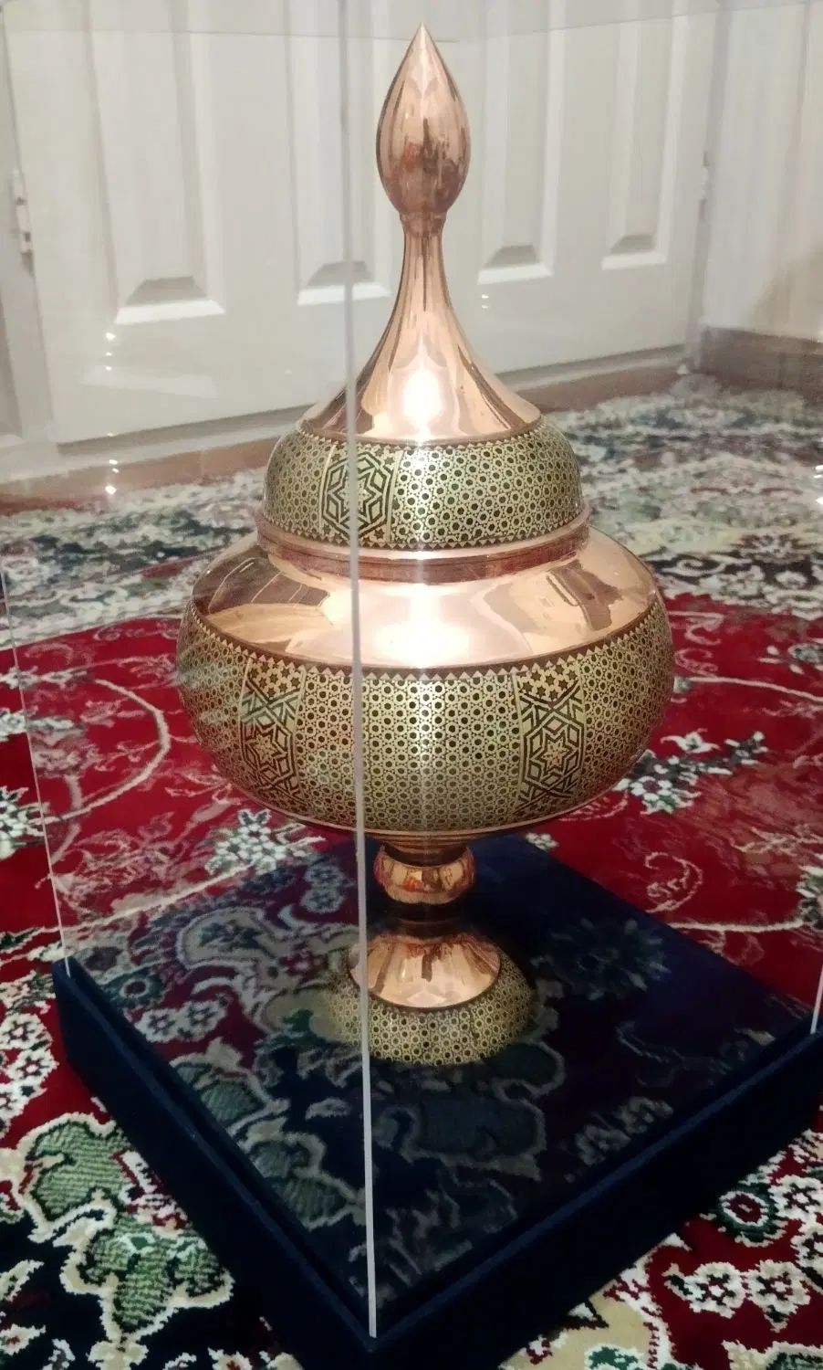شکلات خوری 35 سانت خاتم کاری استاد  ایوبی اصفهان|صنایع دستی و سایر لوازم تزئینی|تهران, خانی آباد نو شمالی|دیوار