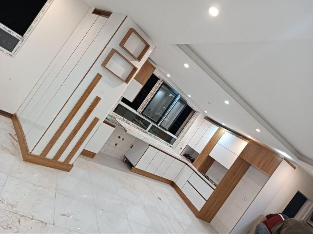 کابینت، کمددیواری،|کتابخانه، شلف، قفسه‌های دیواری|قدس, شهر‌قدس|دیوار