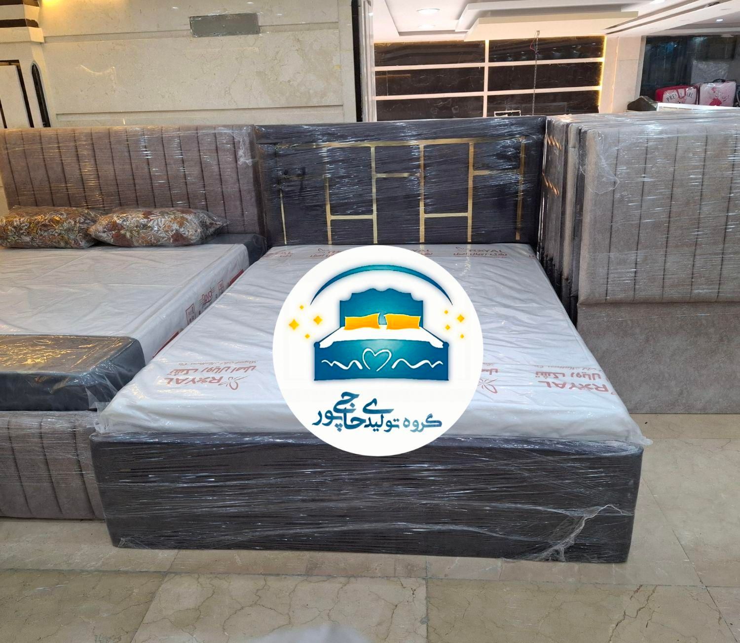 تخت خواب دو نفره حاجی پور(تختخواب۲دونفره)تشک شیرین|تخت و سرویس خواب|مشهد, حسین‌آباد|دیوار