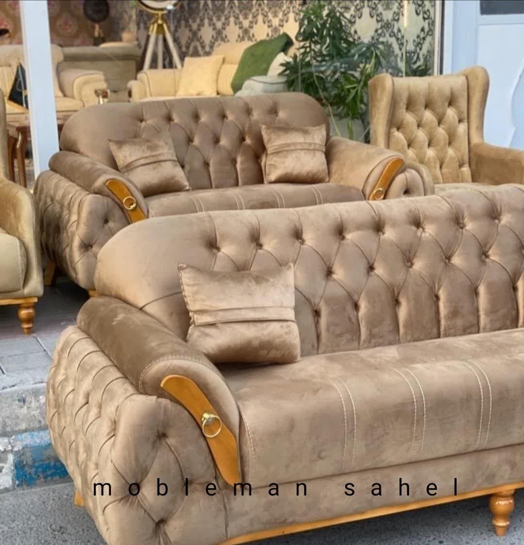 مبل پرطرفدارترین چستر شرکتی مدل ایفل۷نفره با اقساط|مبلمان خانگی و میز عسلی|نظرآباد, رسالت|دیوار