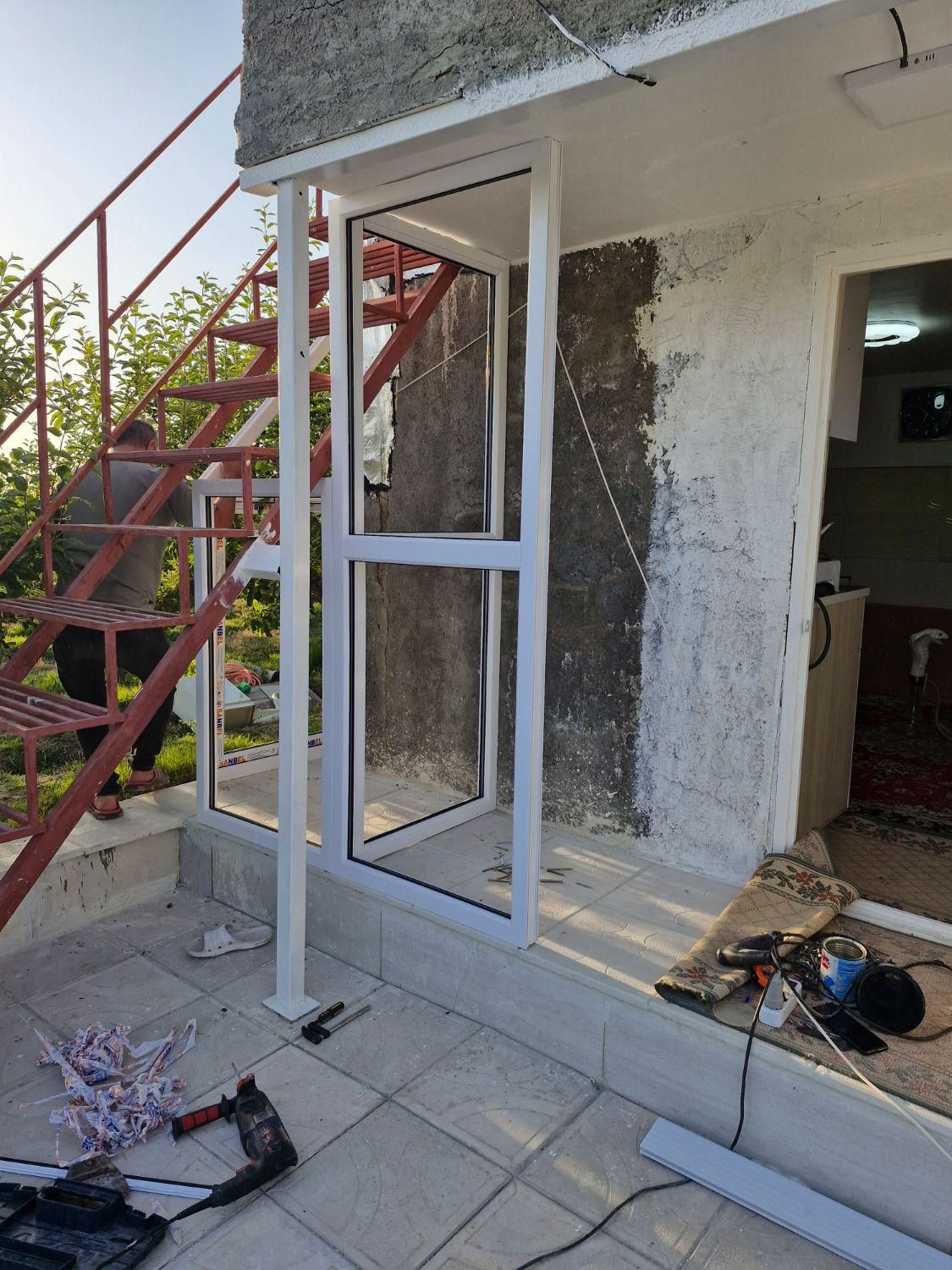درب و پنجره upvc|مصالح و تجهیزات ساختمان|آستارا, |دیوار