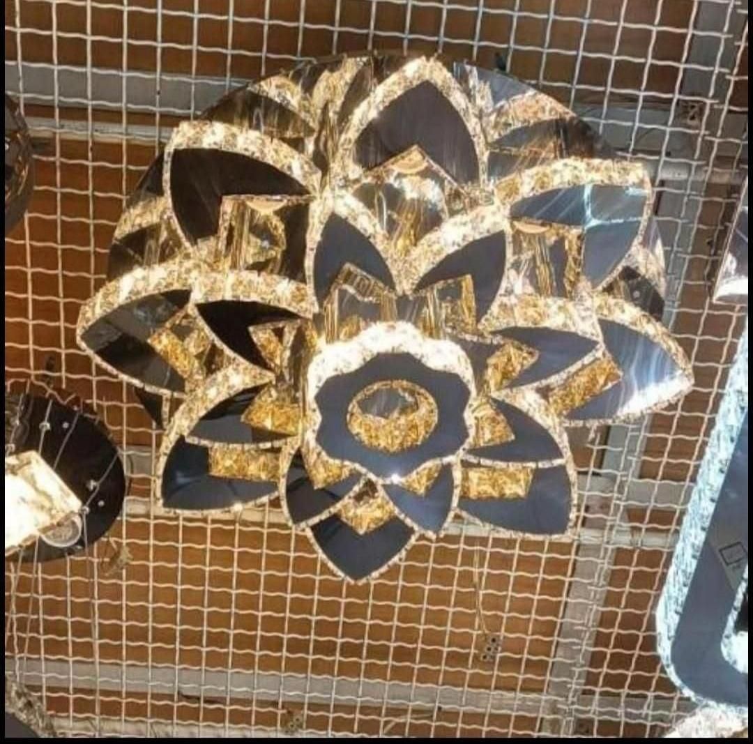 لوستر الماس.کهکشانی سقفی مدل گلی. AC light|لوستر و چراغ آویز|تهران, سنگلج (شاپور)|دیوار