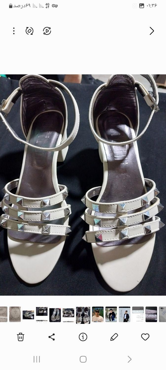 صندل ۲۸ و کفش ۳۸ و صندل کفشی ۳۶|کیف، کفش، کمربند|رشت, ساغری سازان|دیوار