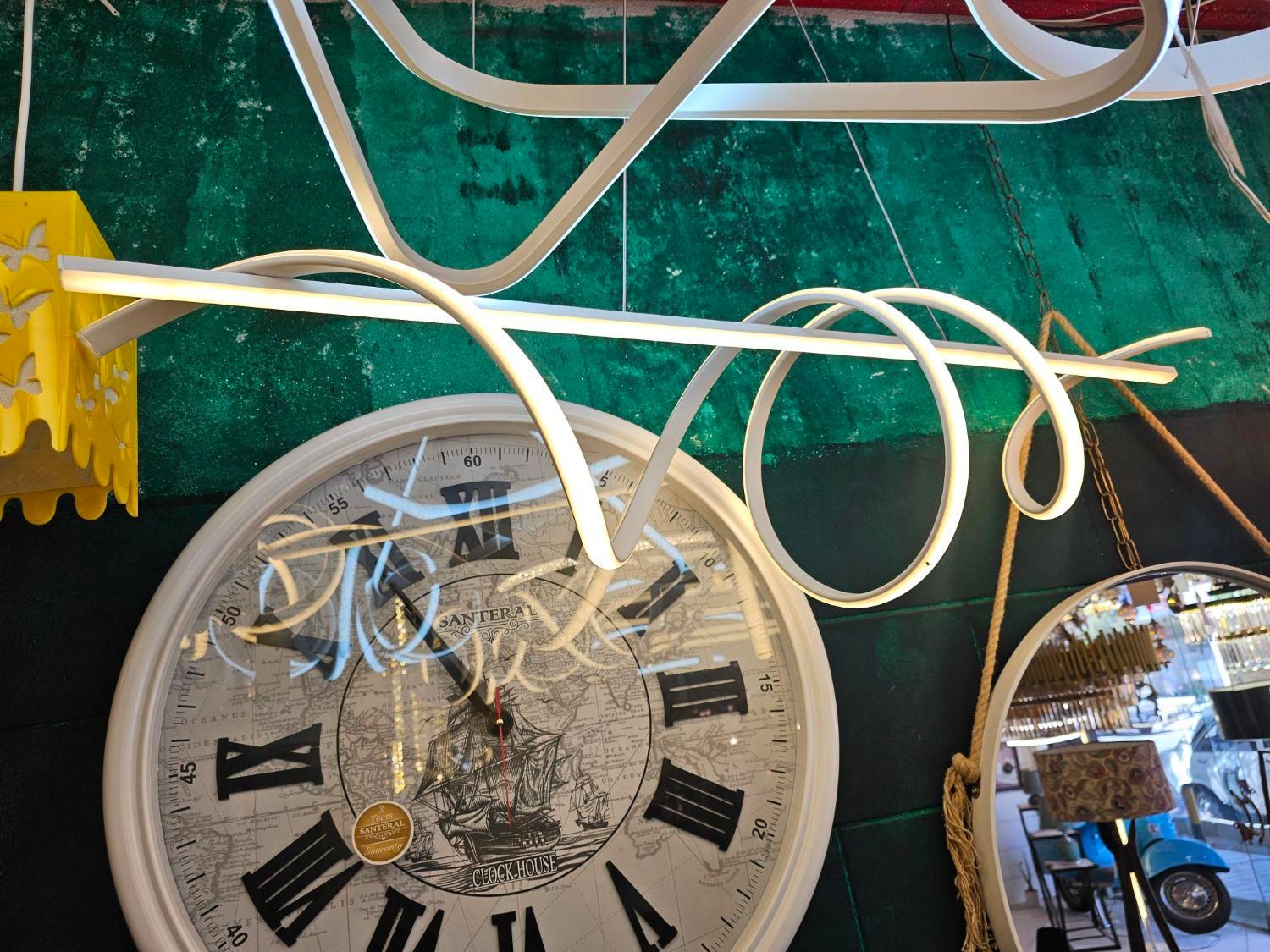 لوستر لاینر اس ام دی سایز بزرگ|لوستر و چراغ آویز|کرمان, |دیوار