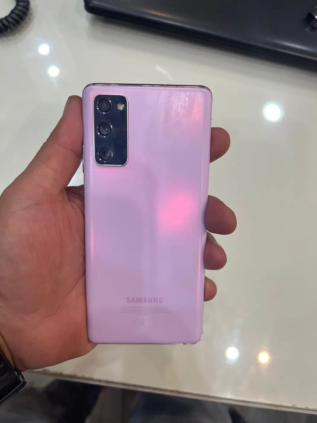 گوشی سامسونگ S20 Fe 5G بنفش در حد نو|موبایل|تهران, شهرک غرب|دیوار