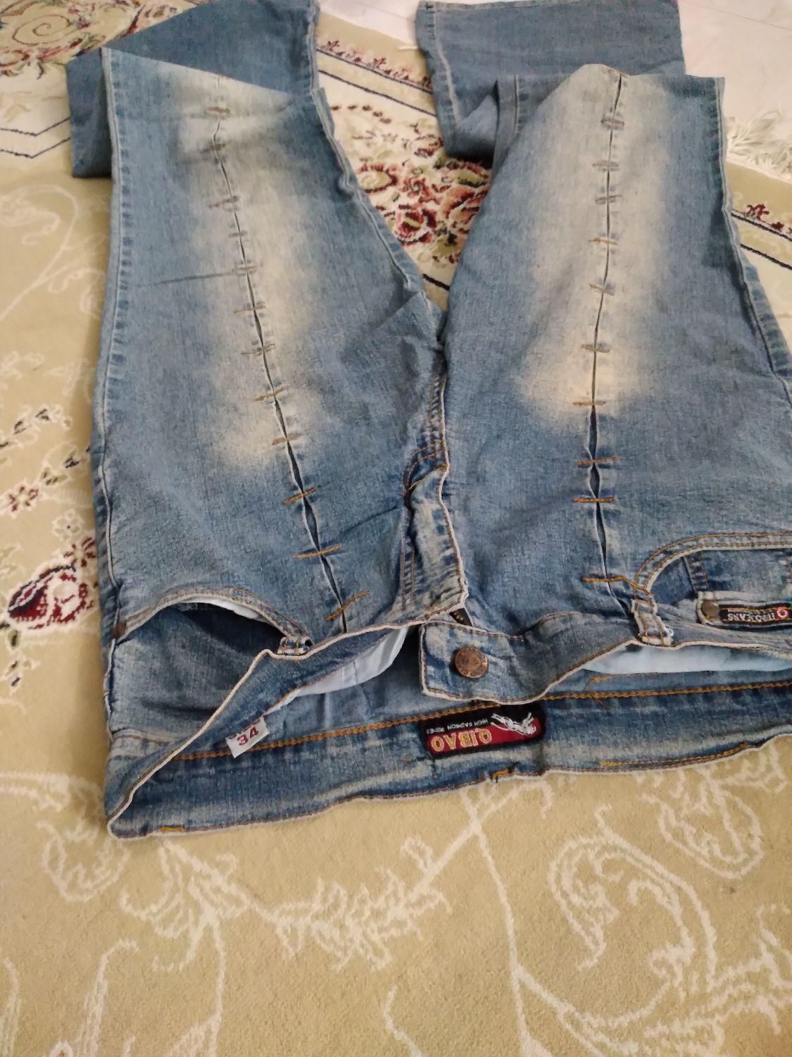 شلوارهای لی در سایز های مختلف مردانه و زنانه سالم|لباس|بندر انزلی, معلم|دیوار