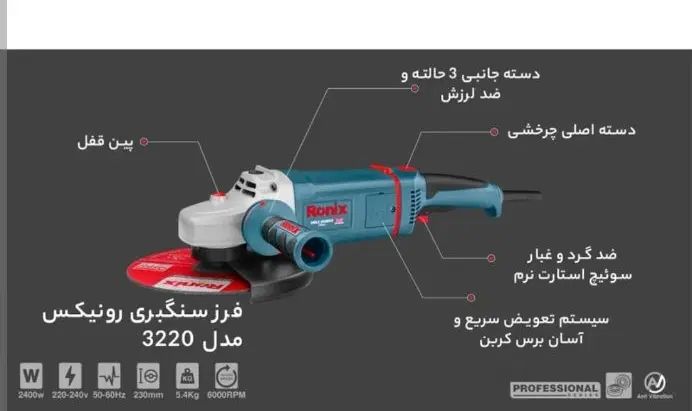 جشنواره فرز سنگبری رونیکس با 40درصدتخفیف ویژه|ماشین‌آلات صنعتی|کرمانشاه, |دیوار